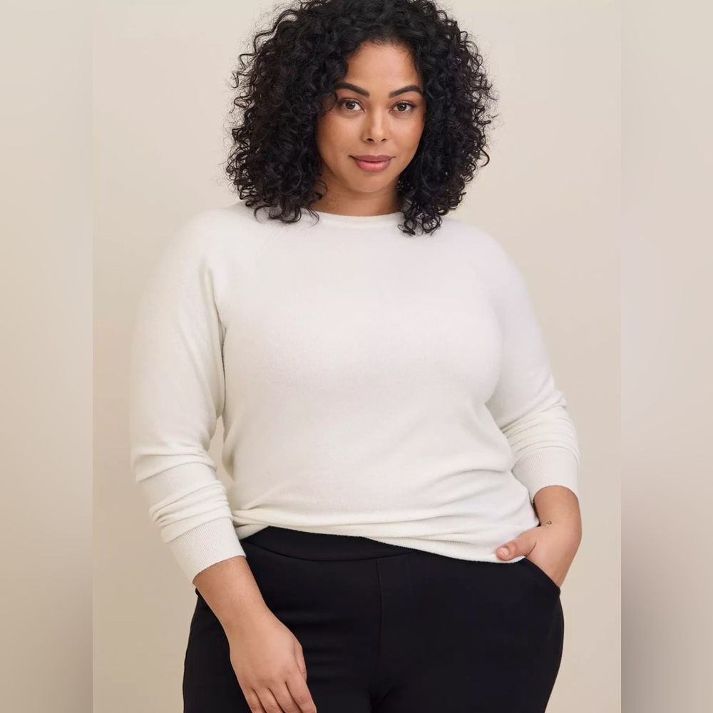 Torrid Everyday Soft Pullover Crew Sweater, sz 1X